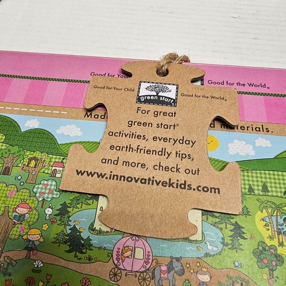 Princess Fairyland Giant Floor Giant Floor Puzzle 2 X 3 Feet Green Start 60 pcs - Picture 13 of 16